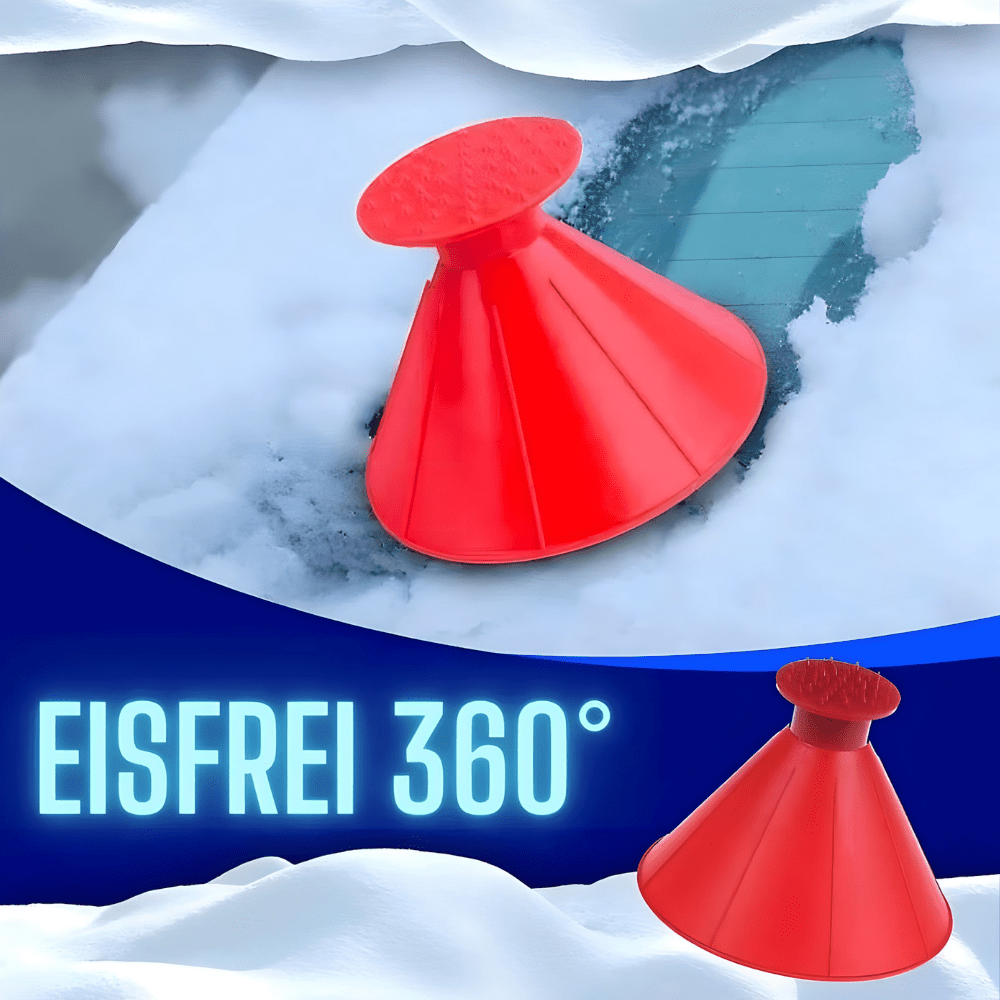 EisFrei 360° - Genialer 3in1 Eiskratzer & Öltrichter