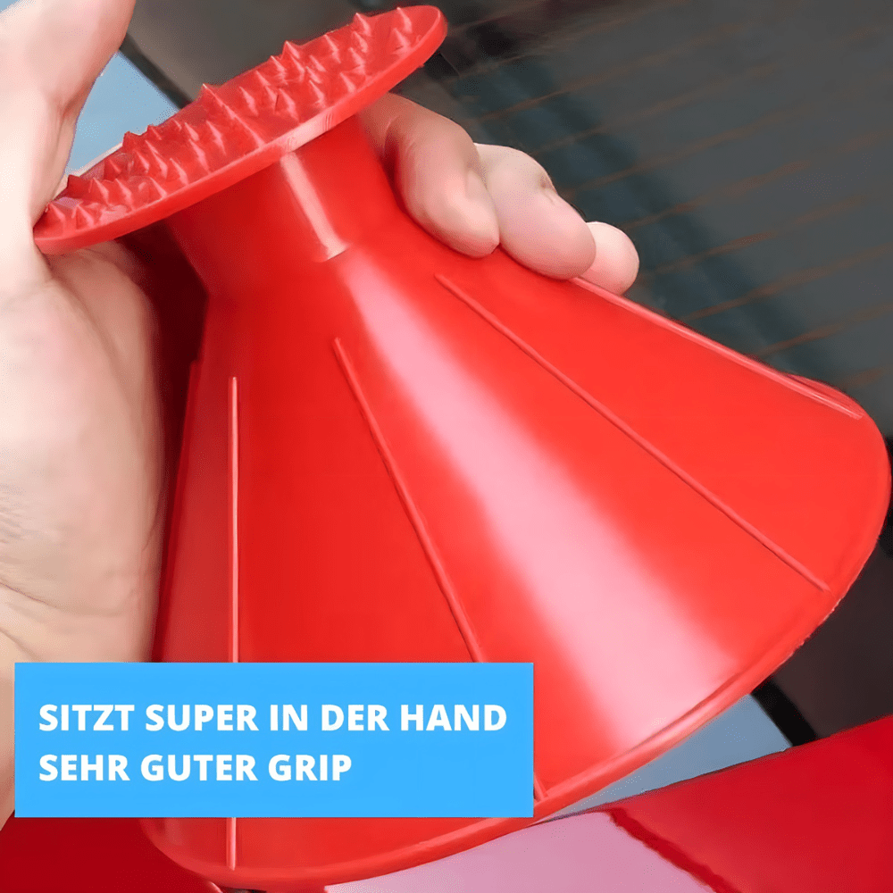 EisFrei 360° - Genialer 3in1 Eiskratzer & Öltrichter