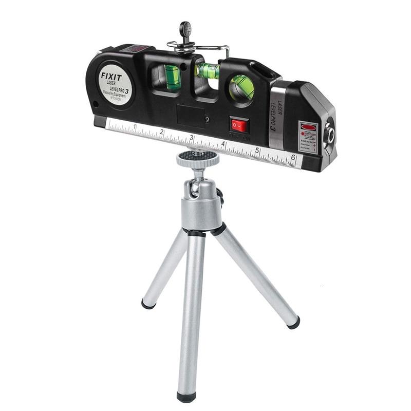 LevelPro 4 IN 1 Wasserwaage & Laser-Nivelliergerät & Maßband