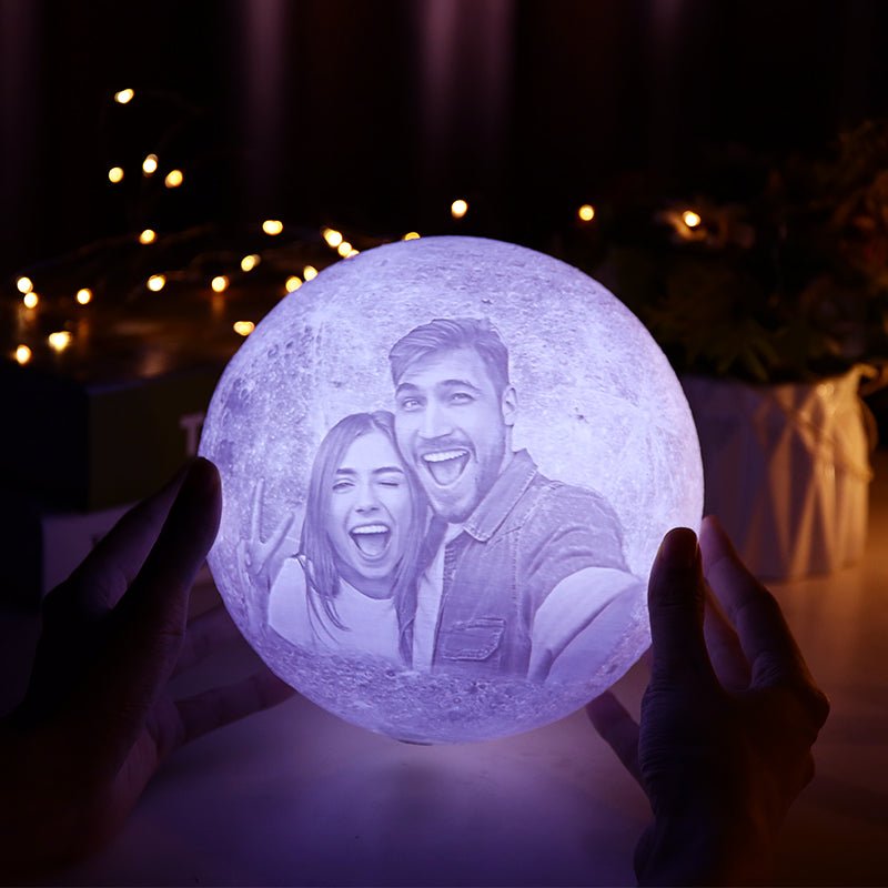 Personalisierte 3D Foto Mondlampe - Das Original von Waagemann