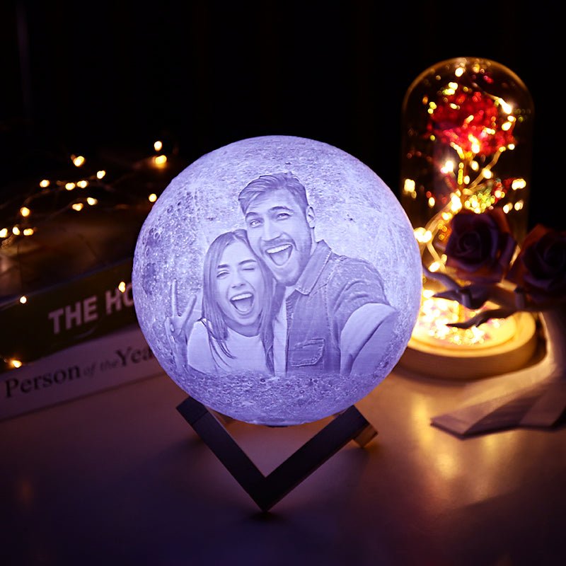 Personalisierte 3D Foto Mondlampe - Das Original von Waagemann
