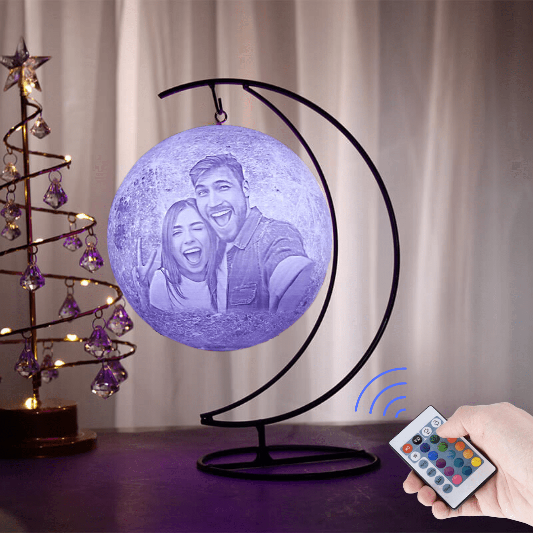 Personalisierte 3D Foto Mondlampe - Das Original von Waagemann