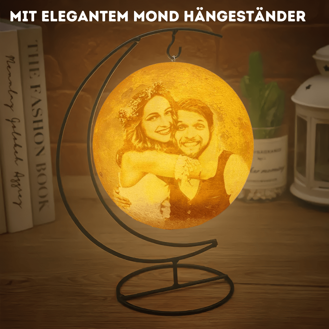 Personalisierte 3D Foto Mondlampe - Das Original von Waagemann