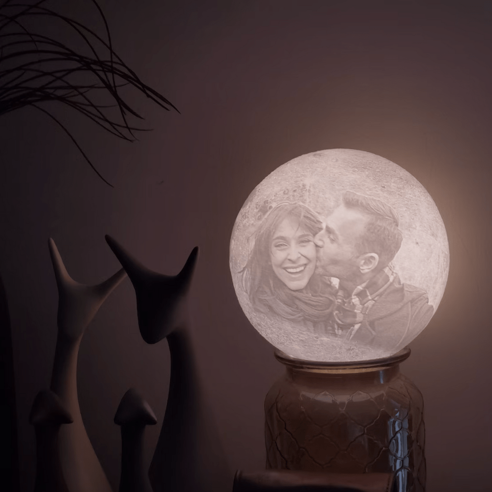 Personalisierte 3D Foto Mondlampe - Das Original von Waagemann