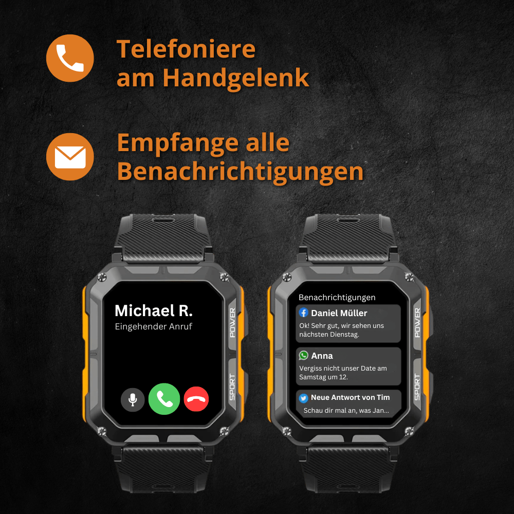 Thor™ - Die stabilste Smartwatch