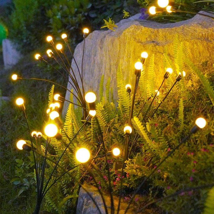 Magische Solar Glühwürmchen Garten Lichter (6 LEDs)