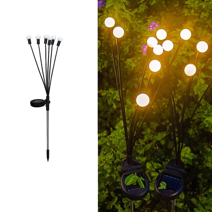 Magische Solar Glühwürmchen Garten Lichter (6 LEDs)