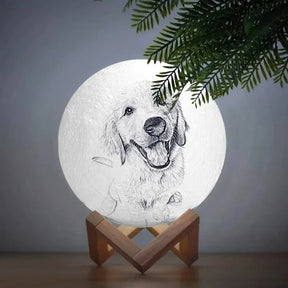 Personalisierte 3D Foto Mondlampe - Das Original von Waagemann
