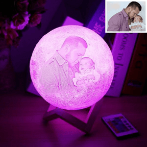 Personalisierte 3D Foto Mondlampe - Das Original von Waagemann