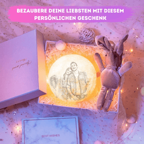 Personalisierte 3D Foto Mondlampe - Das Original von Waagemann